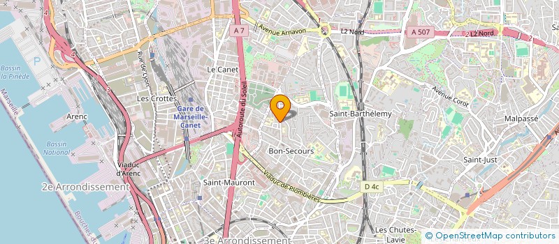 localisation de l'entreprise MONSIEUR NABIL BOULFEKHAR à MARSEILLE