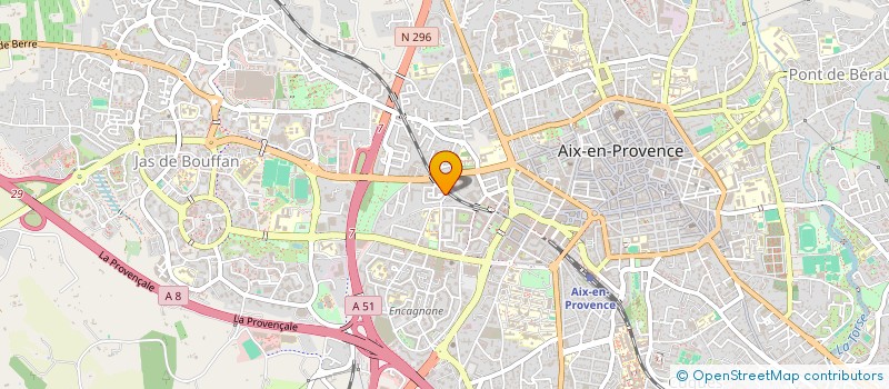 localisation de l'entreprise MONSIEUR NABIL BOUNOUA  AIX-EN-PROVENCE