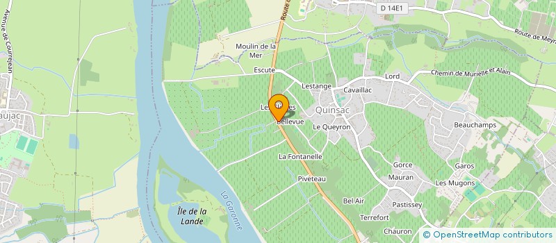 localisation de l'entreprise MONSIEUR NABIL BOURABAH  QUINSAC