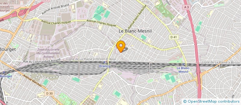 localisation de l'entreprise MONSIEUR NABIL BOURARACH à LE BLANC-MESNIL