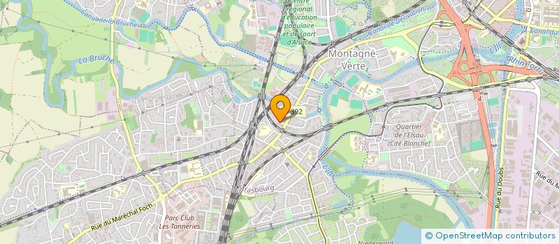 localisation de l'entreprise MONSIEUR NABIL BOURASS  STRASBOURG