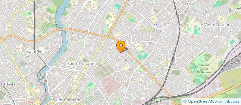 localisation de l'entreprise MONSIEUR NABIL BOURIB à NANTES