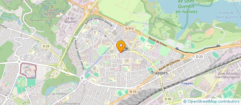 localisation de l'entreprise MONSIEUR NABIL BOURKDECHE  TRAPPES