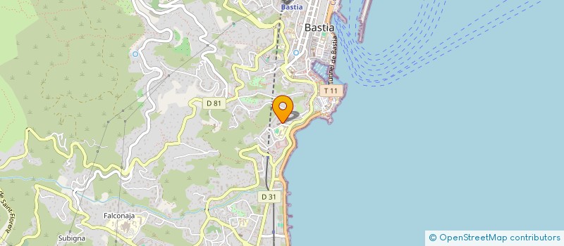 localisation de l'entreprise MONSIEUR NABIL BOUTAYA à BASTIA