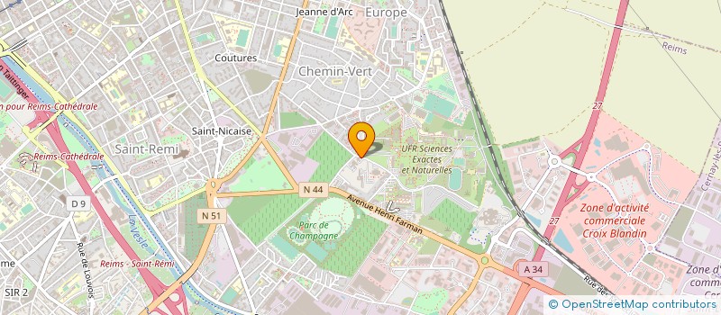 localisation de l'entreprise MONSIEUR NABIL BRAIK  MONTARNAUD