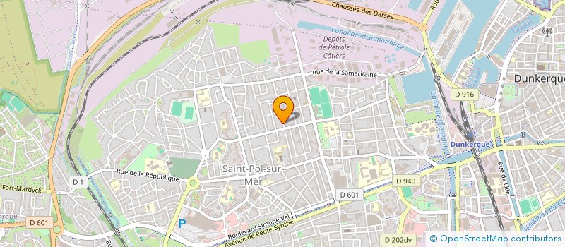 localisation de l'entreprise MONSIEUR NABIL CHAFROUD à DUNKERQUE