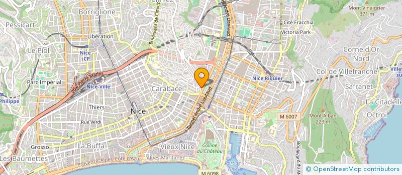 localisation de l'entreprise MONSIEUR NABIL CHANGAL  NICE