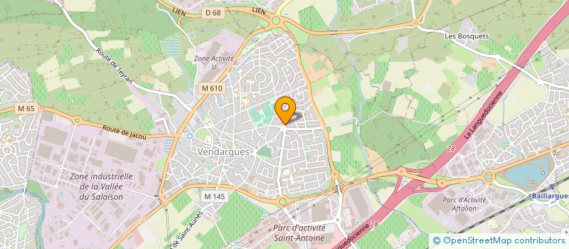 localisation de l'entreprise MONSIEUR NABIL CHARED à VENDARGUES
