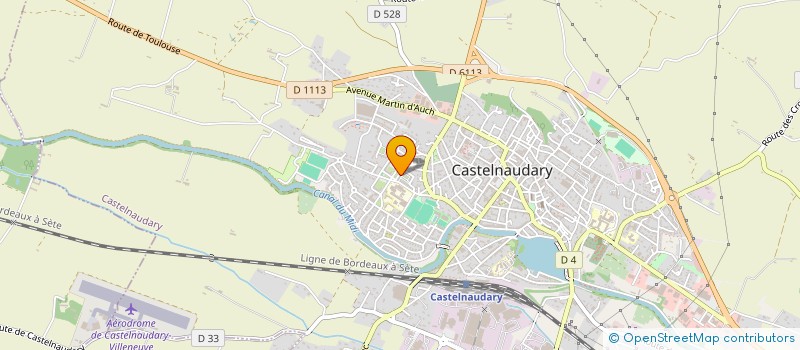 localisation de l'entreprise MONSIEUR NABIL CHBANI  CASTELNAUDARY