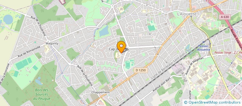 localisation de l'entreprise MONSIEUR NABIL CHOUIQA  PESSAC