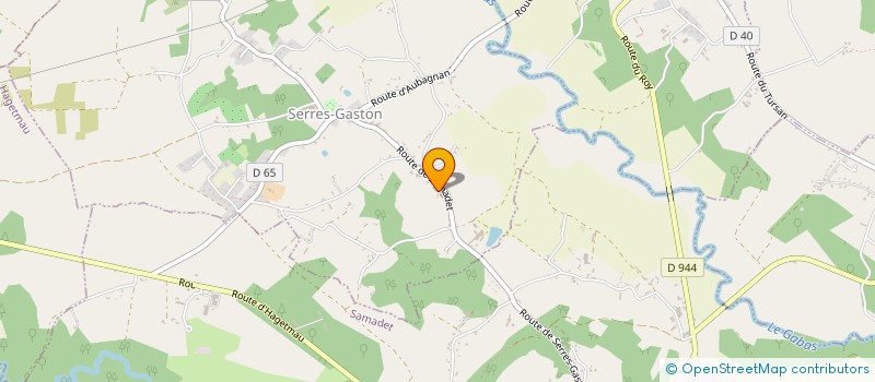 localisation de l'entreprise MONSIEUR NABIL CHTAITI  SERRES-GASTON