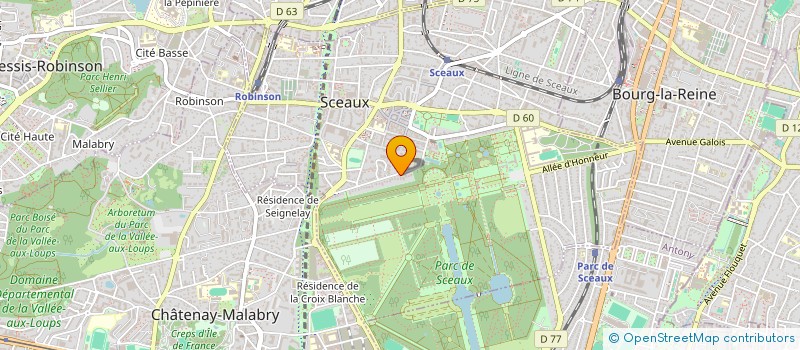 localisation de l'entreprise MONSIEUR NABIL DAHER à SCEAUX