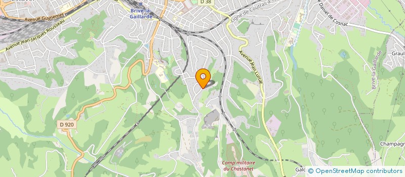 localisation de l'entreprise MONSIEUR NABIL DARGAA à BRIVE-LA-GAILLARDE