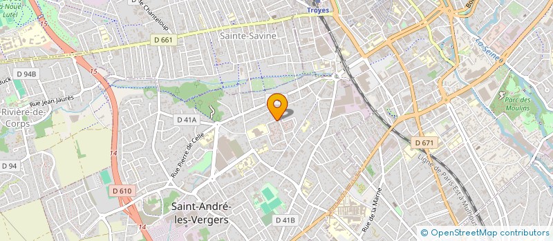 localisation de l'entreprise MONSIEUR NABIL DEAIKI à SAINT-ANDRE-LES-VERGERS