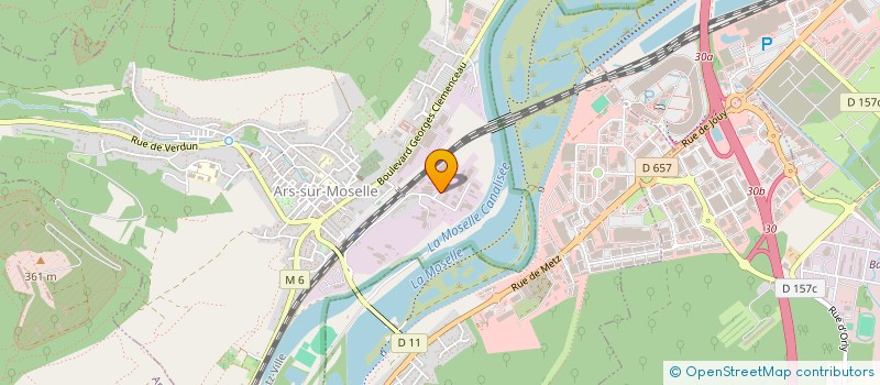 localisation de l'entreprise MONSIEUR NABIL DEKIK  ARS-SUR-MOSELLE