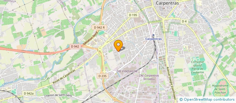localisation de l'entreprise MONSIEUR NABIL DEMMOUCHI à CARPENTRAS