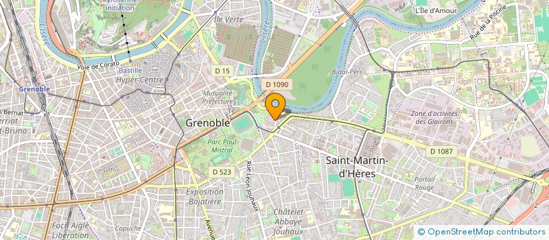 localisation de l'entreprise MONSIEUR NABIL DIDA  GRENOBLE