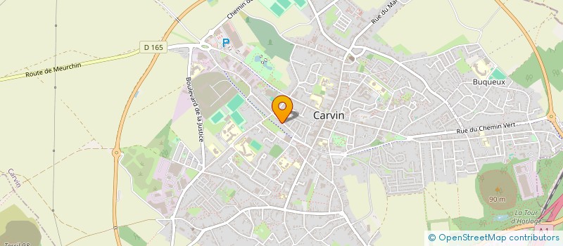 localisation de l'entreprise MONSIEUR NABIL DIOURI  CARVIN