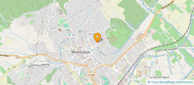 localisation de l'entreprise MONSIEUR NABIL DJAAFRI à MANOSQUE
