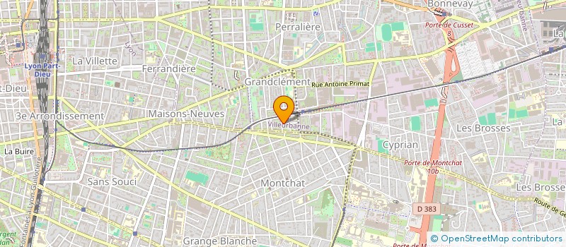 localisation de l'entreprise MONSIEUR NABIL DOUIFI à VILLEURBANNE