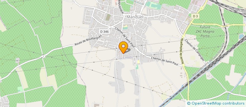 localisation de l'entreprise MONSIEUR NABIL EL AHRACHE  MANDUEL