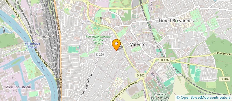 localisation de l'entreprise MONSIEUR NABIL EL AMRANI  VALENTON