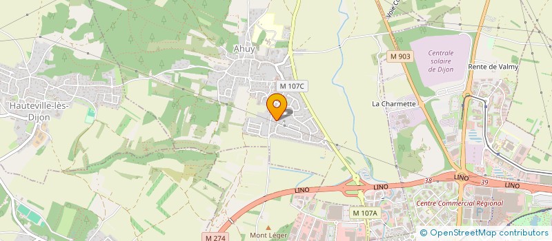 localisation de l'entreprise MONSIEUR NABIL EL BOUROUMI  AHUY