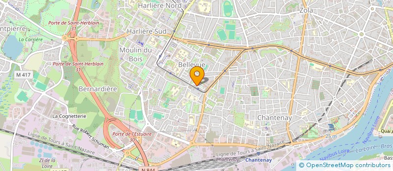 localisation de l'entreprise MONSIEUR NABIL EL KHAYER à NANTES