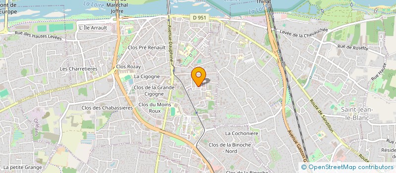 localisation de l'entreprise MONSIEUR NABIL EL KOTAIBI à ORLEANS