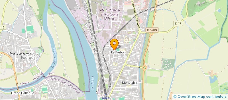 localisation de l'entreprise MONSIEUR NABIL EL OUALY  ARLES