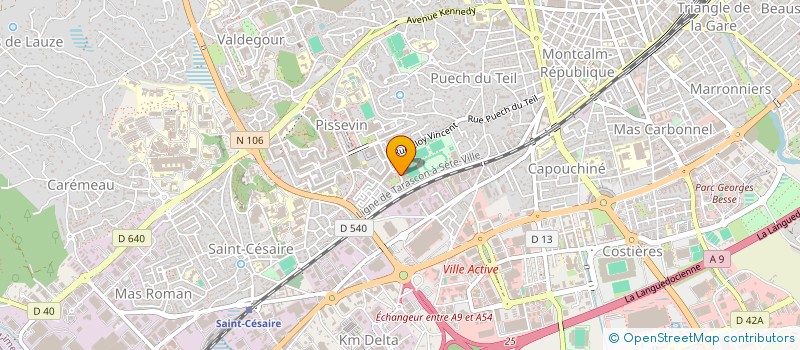 localisation de l'entreprise MONSIEUR NABIL EL YAKHLIFI  NIMES