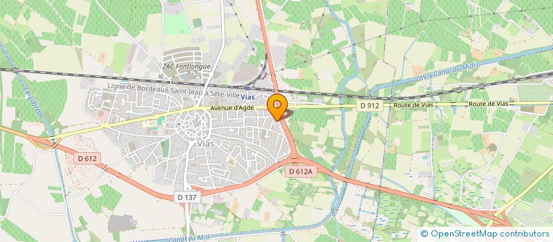 localisation de l'entreprise MONSIEUR NABIL FAGROUD  VIAS