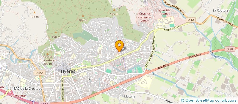 localisation de l'entreprise MONSIEUR NABIL FARKOUCHI à HYERES