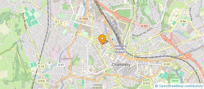 localisation de l'entreprise MONSIEUR NABIL FARROUJ  CHAMBERY