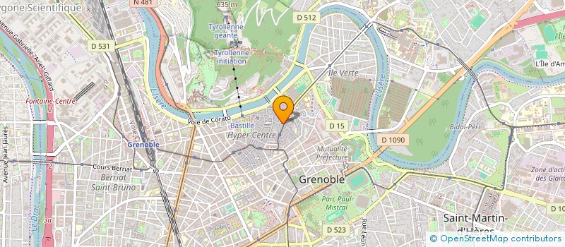 localisation de l'entreprise MONSIEUR NABIL FRITEH  GRENOBLE