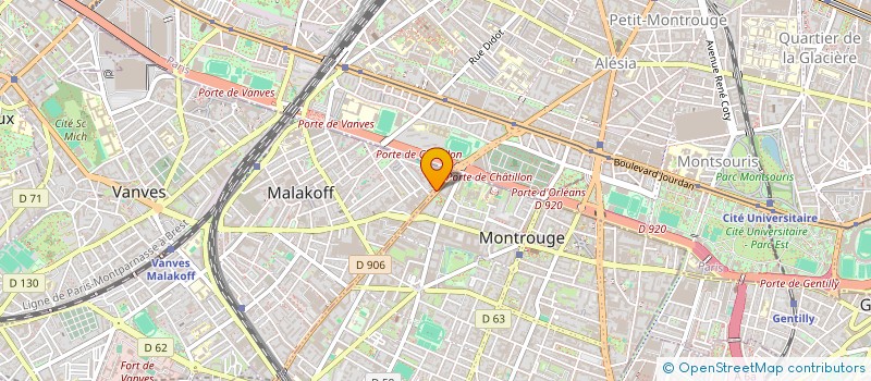 localisation de l'entreprise MONSIEUR NABIL GHANTOUS à MALAKOFF