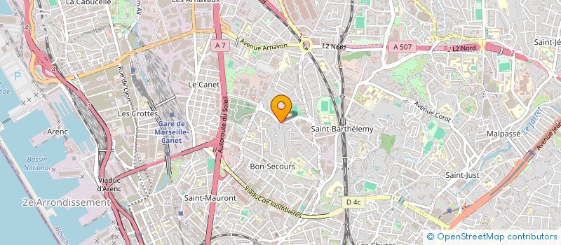 localisation de l'entreprise MONSIEUR NABIL GOUASM à MARSEILLE