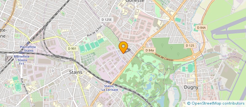 localisation de l'entreprise MONSIEUR NABIL GUERMOUCHE à STAINS