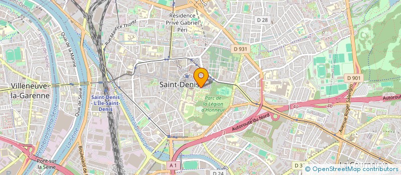 localisation de l'entreprise MONSIEUR NABIL GUERRAM à SAINT-DENIS