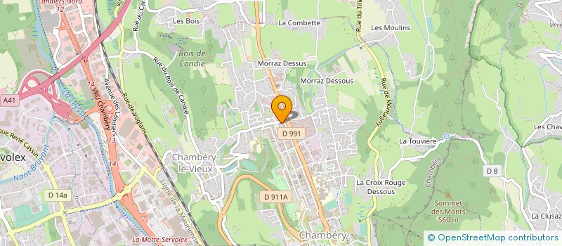 localisation de l'entreprise MONSIEUR NABIL HACHIR à CHAMBERY