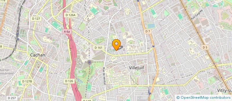 localisation de l'entreprise MONSIEUR NABIL HADJ BUBAKER à VILLEJUIF