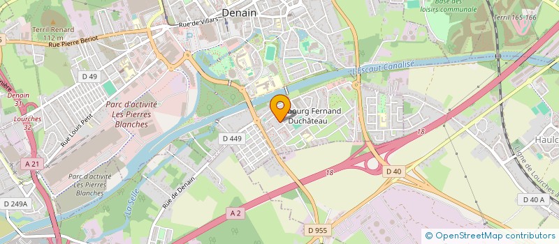 localisation de l'entreprise MONSIEUR NABIL HADJIAT à DENAIN