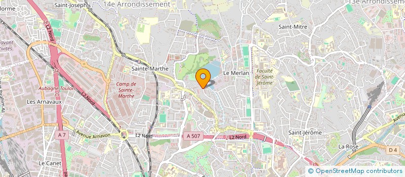 localisation de l'entreprise MONSIEUR NABIL HALAOULI  MARSEILLE