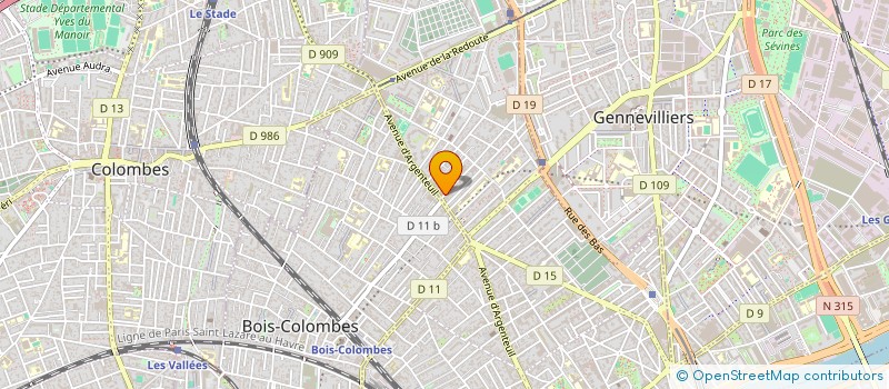 localisation de l'entreprise MONSIEUR NABIL HALLAOUI à ASNIERES-SUR-SEINE