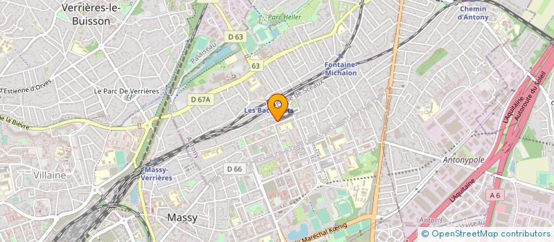 localisation de l'entreprise MONSIEUR NABIL HAMADOUCHE à ANTONY