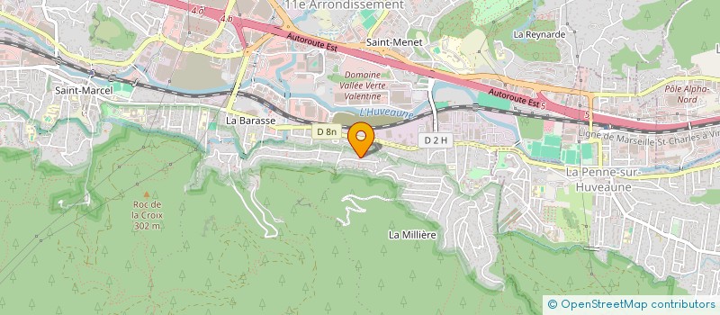 localisation de l'entreprise MONSIEUR NABIL HAMCHACHE  MARSEILLE 11EME