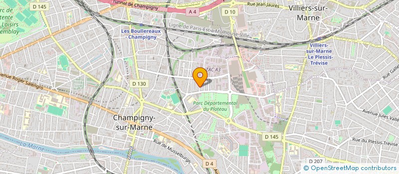 localisation de l'entreprise MONSIEUR NABIL HAMITOUCHE  CHAMPIGNY-SUR-MARNE