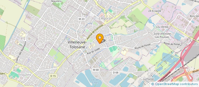 localisation de l'entreprise MONSIEUR NABIL HAMRASS à VILLENEUVE-TOLOSANE