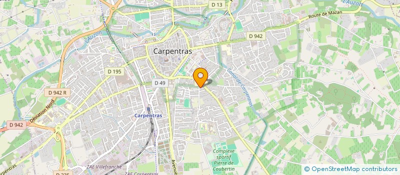 localisation de l'entreprise MONSIEUR NABIL HAROUN  CARPENTRAS