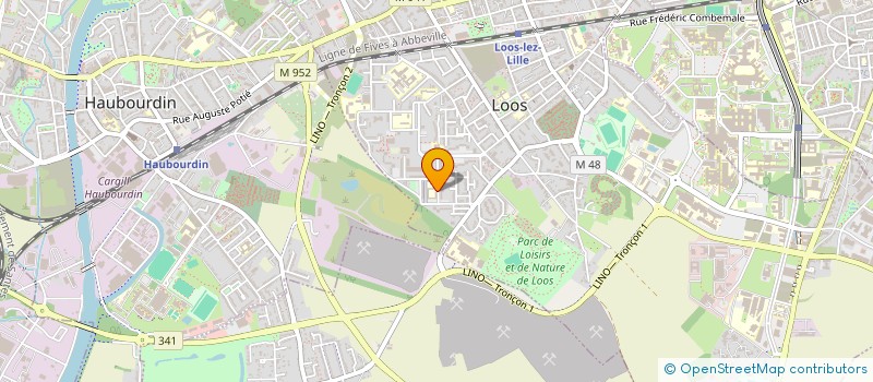 localisation de l'entreprise MONSIEUR NABIL HAROUN YAHIA  LOOS